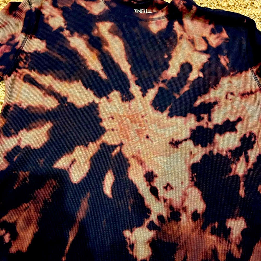 Beautiful tie dye homemade reverse